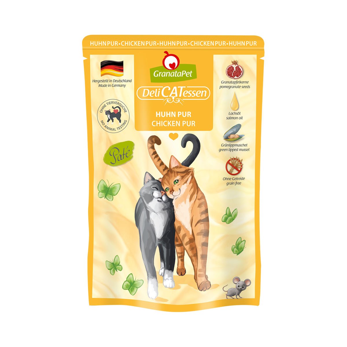 GranataPet Katze - Delicatessen Pouch Huhn PUR 6x85g von Granatapet