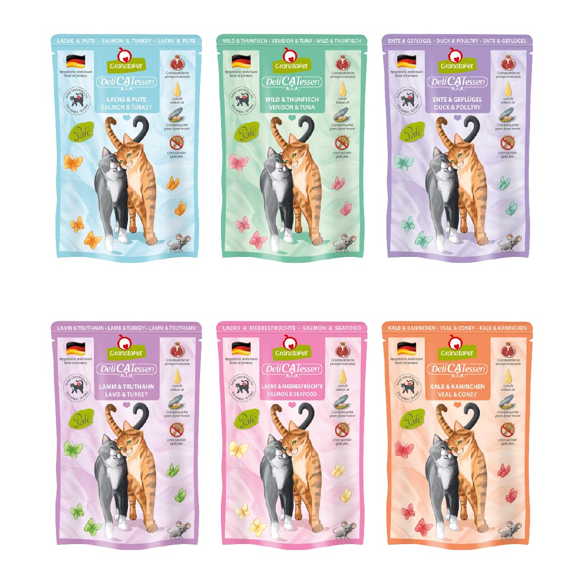 GranataPet Katze - Multipack 1 DeliCatessen 12x85g von Granatapet