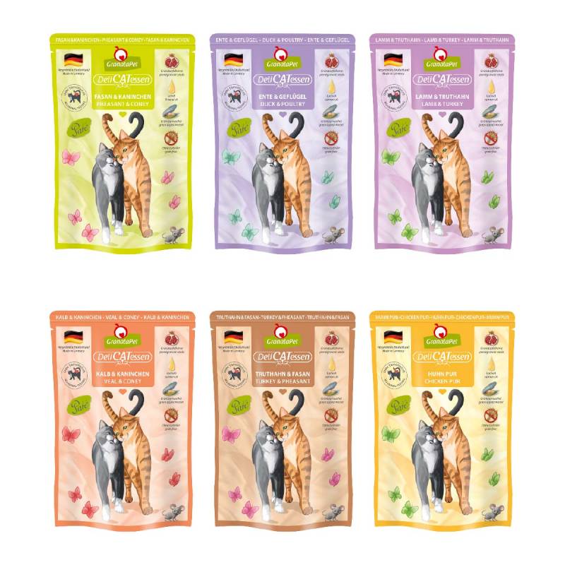 GranataPet Katze - Multipack 3 DeliCatessen ohne Fisch 12x85g von Granatapet