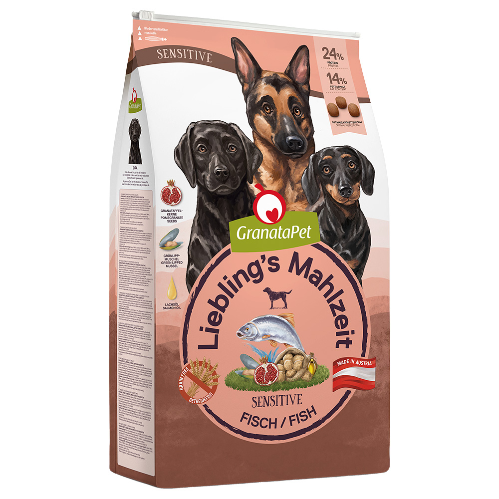 GranataPet Liebling's Mahlzeit Adult Sensitive Fisch - 10 kg von Granatapet