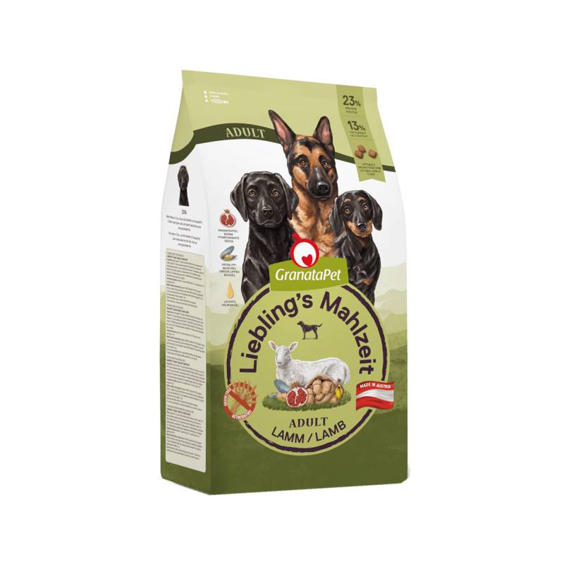 GranataPet Liebling's Mahlzeit Hundefutter - Lamm -1,8 kg von Granatapet