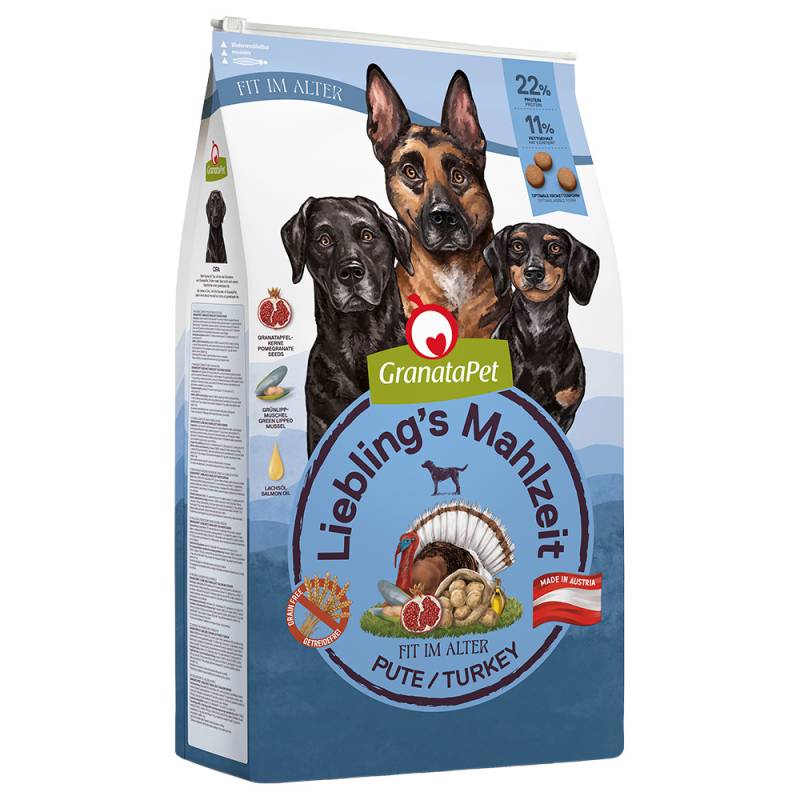 GranataPet Liebling's Mahlzeit Senior Pute - 10 kg von Granatapet