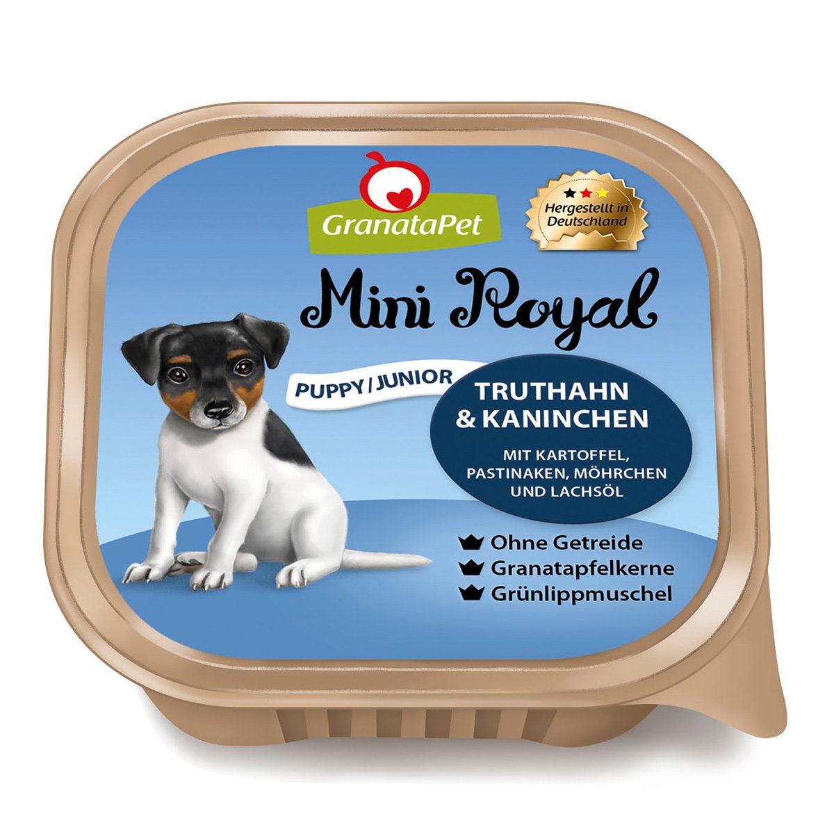 GranataPet Mini Royal Junior Truthahn und Kaninchen 11x150g von Granatapet