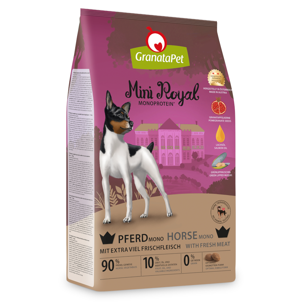 GranataPet Mini Royal Monoprotein Pferd - 1 kg GranataPet Mini Royal Monoprotein Pferd - 1 kg von Granatapet