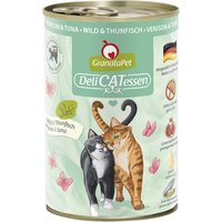 Probierpaket GranataPet DeliCatessen 24 x 400 g - Wild & Thunfisch von Granatapet