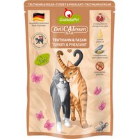 Sparpaket GranataPet DeliCatessen Pouch 24 x 85 g - Truthahn & Fasan von Granatapet