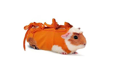 T-Shirt nach Operationen, Body Weste, Erholungsanzug für Meerschweinchen (Cavia), Chinchilla oder Ratte (1, Orange) von Grande Finale