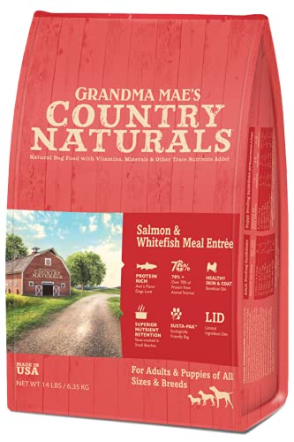 Grandma Mae's Country Naturals - Trockenfutter für Hunde mit Getreide inklusive von Grandma Mae's Country Naturals