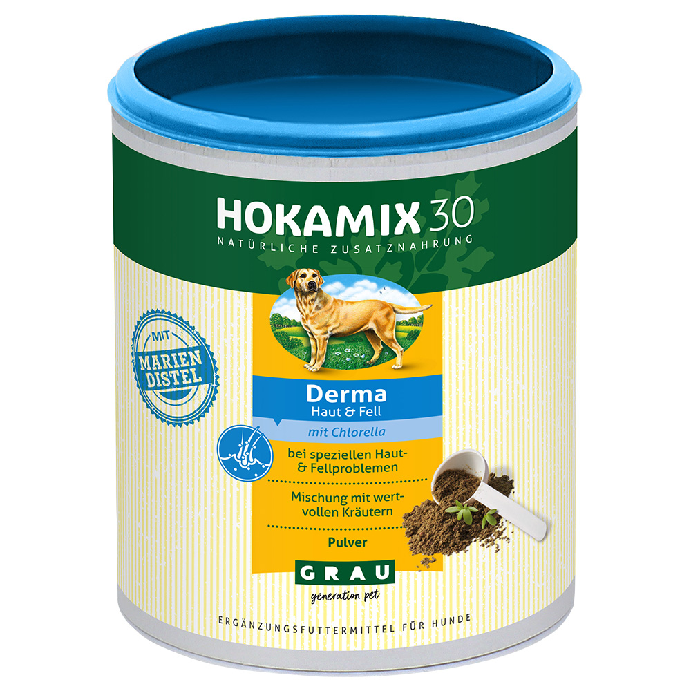 GRAU HOKAMIX30 Derma Haut & Fell Pulver - 350 g von Grau