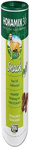 GRAU - das Original - HOKAMIX30 Snack Petit, der gesunde Vorsorgesnack mit 30 wichtigen Kräutern, 1er Pack (1 x 800 g), Ergänzungsfuttermittel für Hunde von Grau