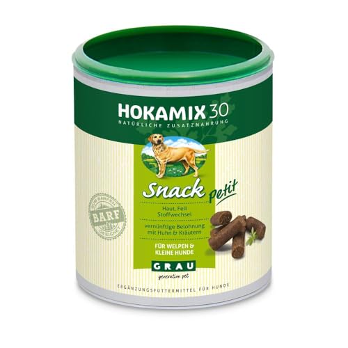 Grau HOKAMIX30 Snack Petit für Hunde - 400g von Grau