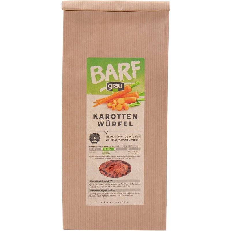 Grau Karotten-Würfel 500 g (11,70 € pro 1 kg) von Grau