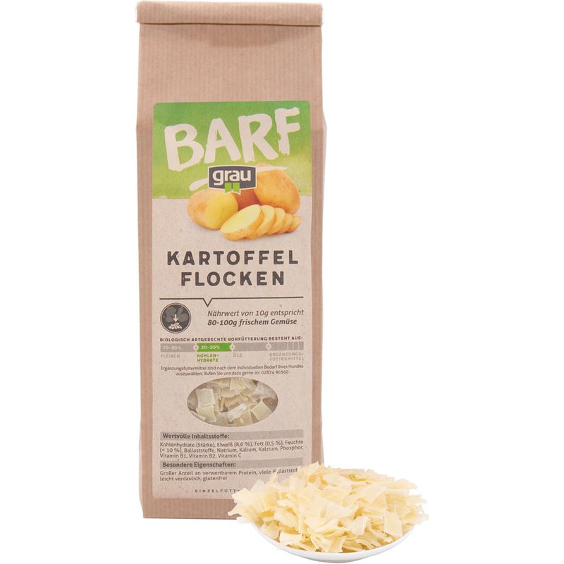 Grau Kartoffel-Flocken - 2,5 kg (9,50 € pro 1 kg) von Grau