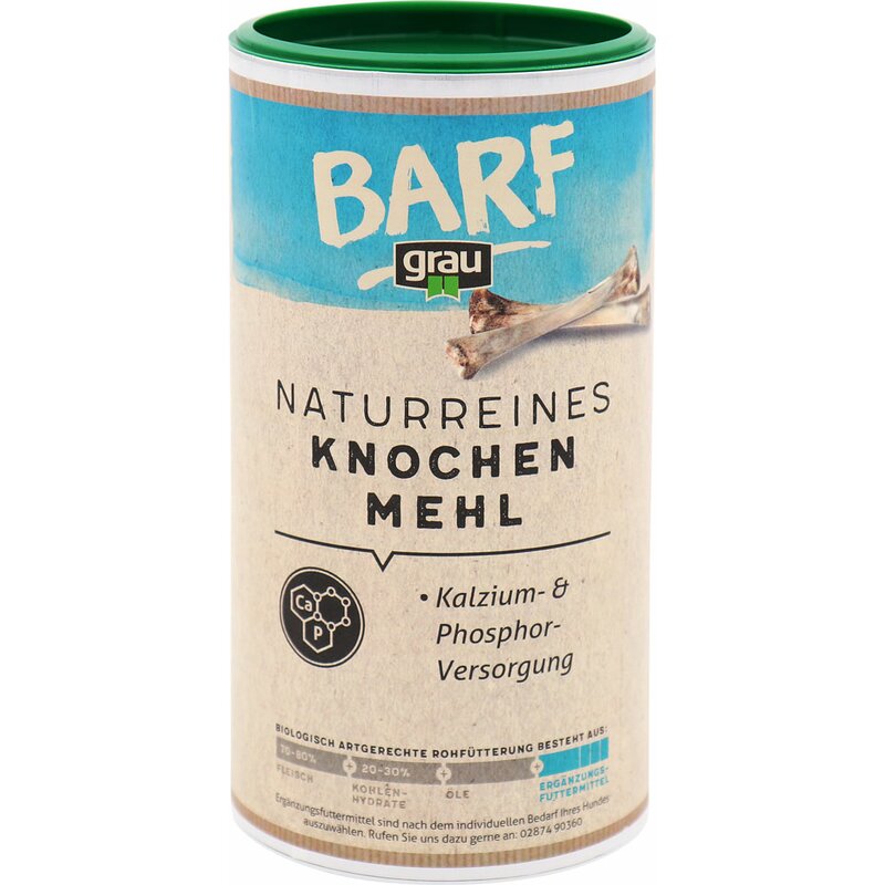 Grau Knochenmehl, 800 g (13,56 € pro 1 kg) von Grau