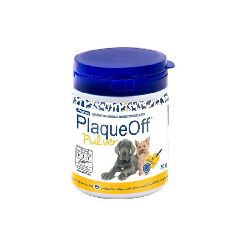 Grau PlaqueOff für Hund 60g von Grau