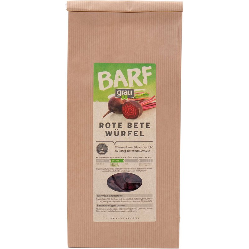 Grau Rote Beete-Würfel - 500 g (11,50 € pro 1 kg) von Grau