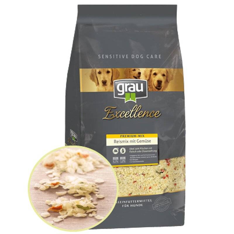 grau Excellence Premium-Mix Reismix mit Gemüse - 1,5 kg (7,90 € pro 1 kg) von Grau