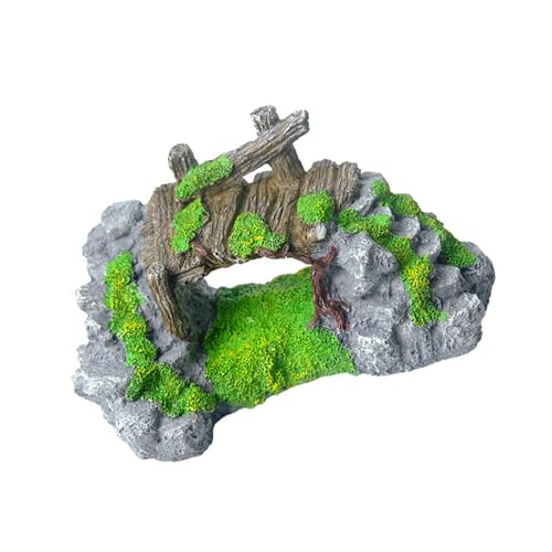 Aquarien Landschaft Gras Harze Aquarien Dekorationen Kunst Terrarium Lebensraum Ornamente Treibholz Handwerk von Greabuy