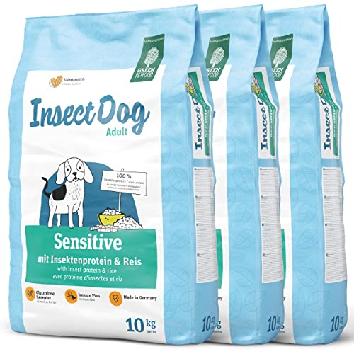 Green Petfood 3 x 10 kg InsectDog Sensitive von Green Petfood