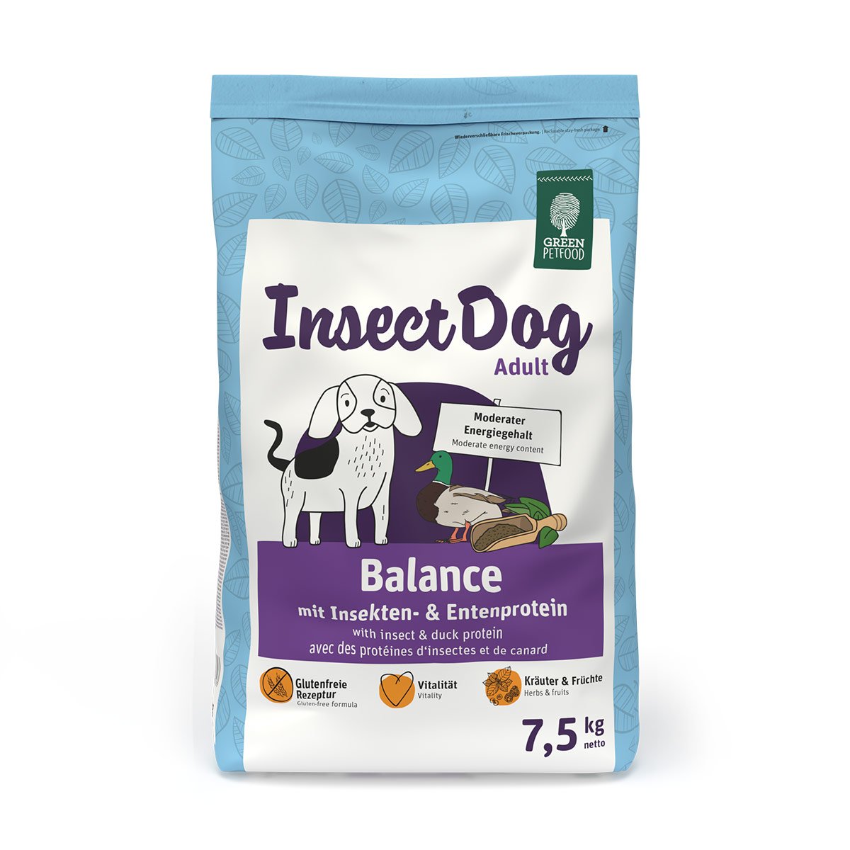 Green Petfood InsectDog Balance 2x7,5kg von Green Petfood