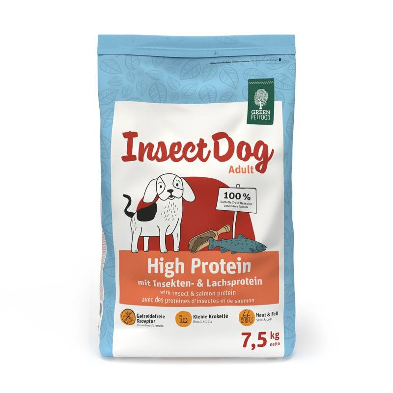 Green Petfood InsectDog High Protein 7,5kg von Green Petfood