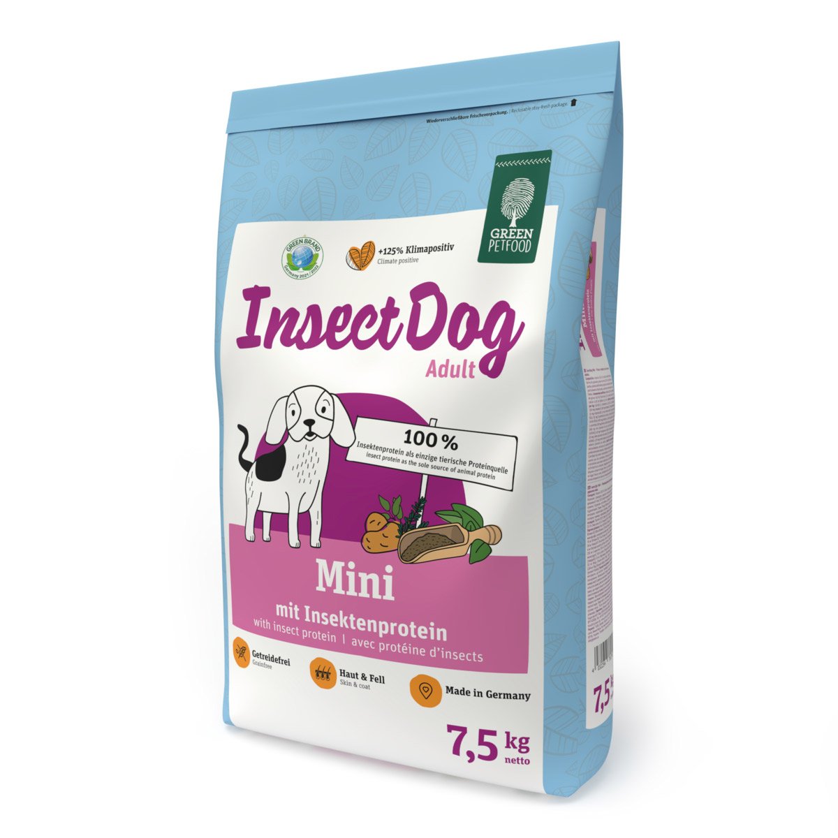 Green Petfood InsectDog Mini 2x7,5kg von Green Petfood