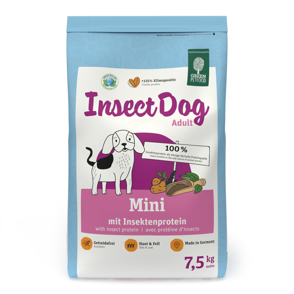 Green Petfood InsectDog Mini - 7,5 kg von Green Petfood