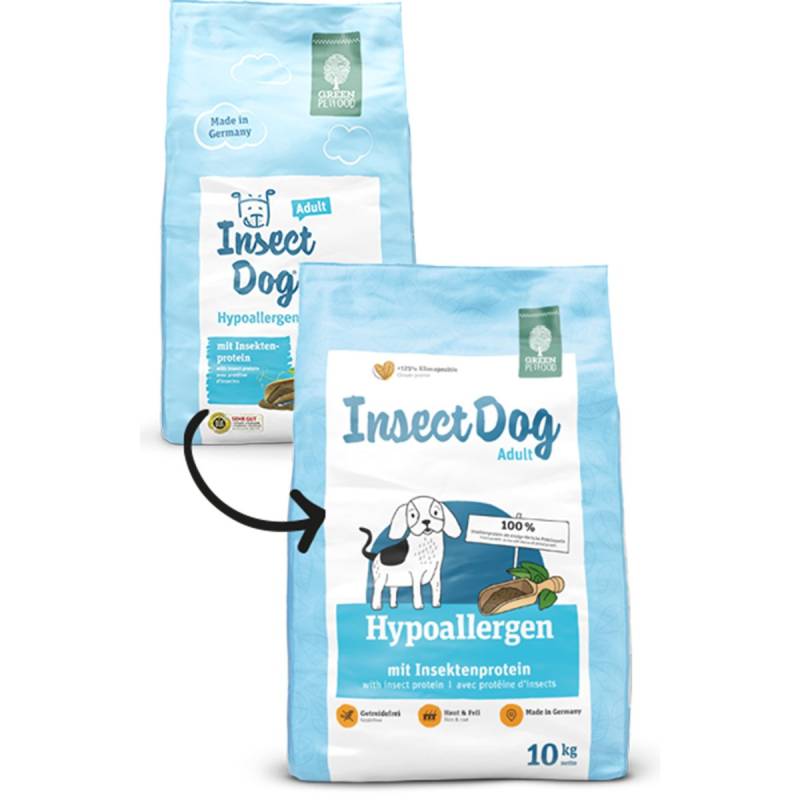 Green Petfood InsectDog hypoallergen 5x900g von Green Petfood