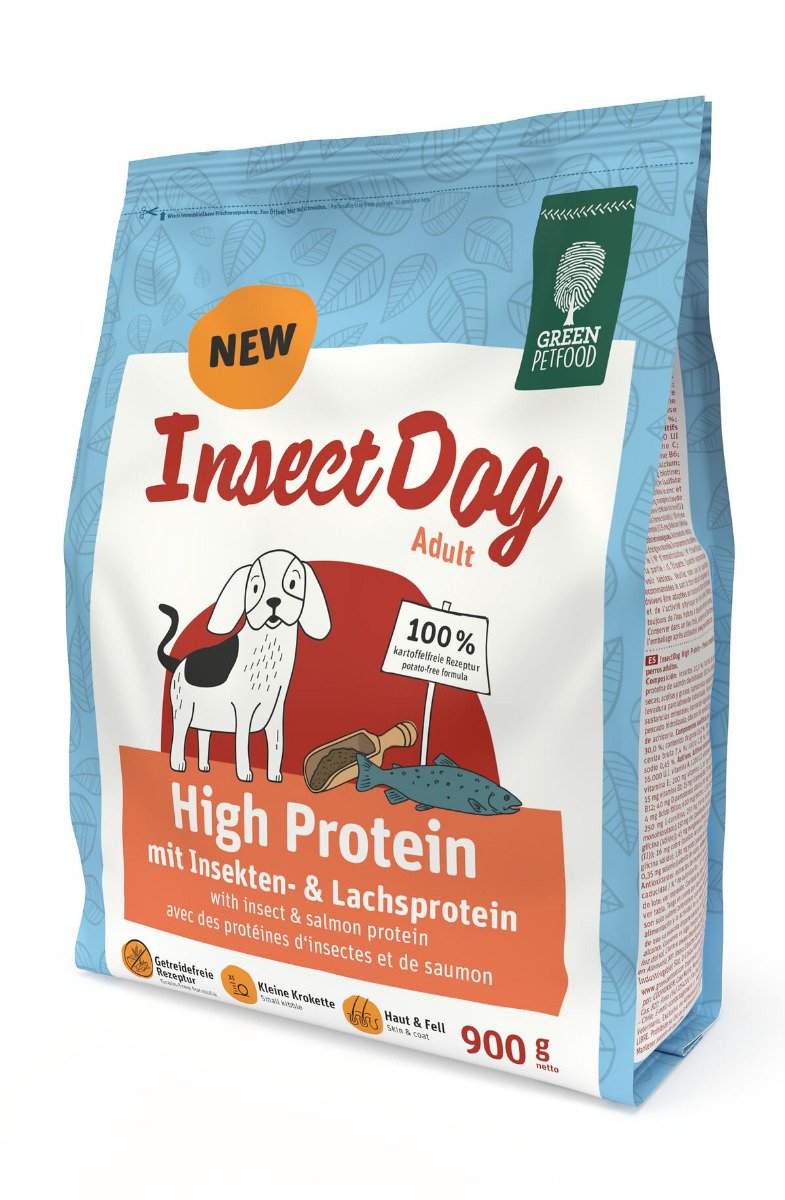 InsectDog High Protein 900 g Green Petfood® von Green Petfood