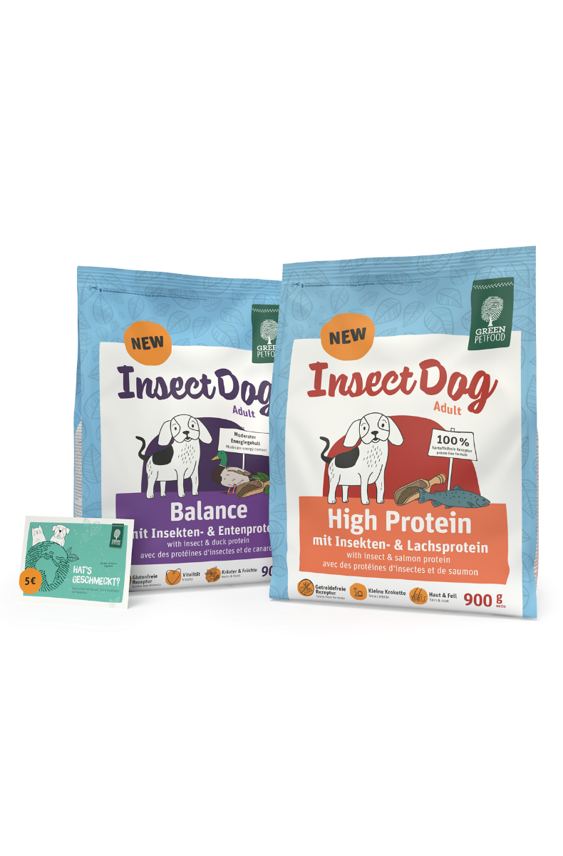 Probierpaket InsectDog Multiprotein Green Petfood® von Green Petfood