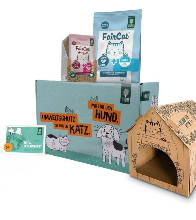 Probierpaket Katze Green Petfood® von Green Petfood