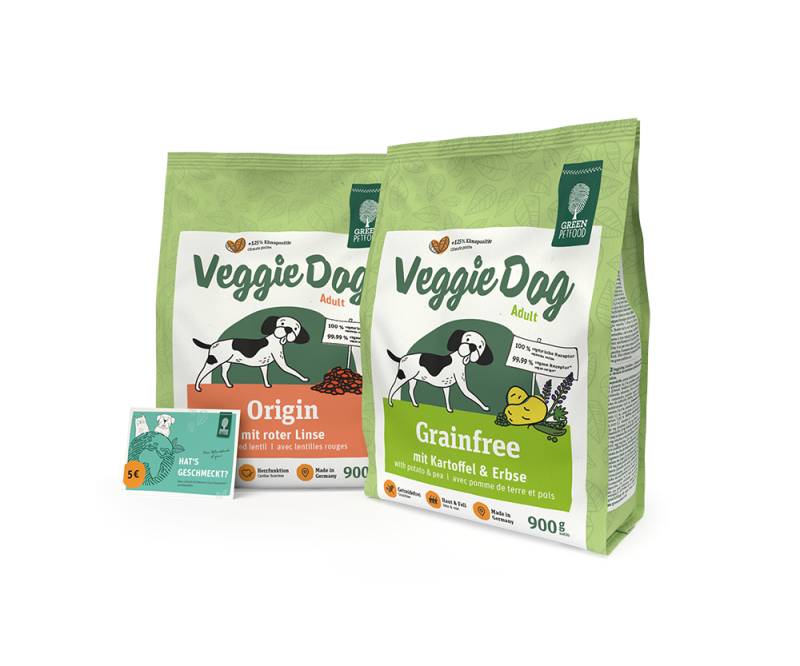 Probierpaket VeggieDog Green Petfood® von Green Petfood