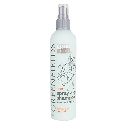 Greenfields Trockenshampoo für Hunde Spray & Go 250ml, 250 ml (1er Pack) von Greenfields