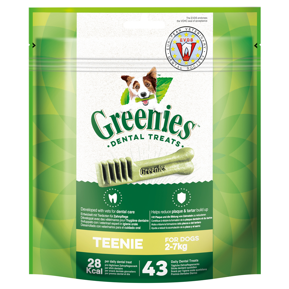 170 g / 340 g Greenies Zahnpflege-Kausnacks zum Sonderpreis! - Teenie (340 g) von Greenies