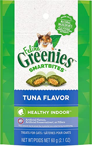 Greenies Feline Smartbite Hairball Remedy | Tuna Flavor 2.1oz - Pack of 6 von Greenies