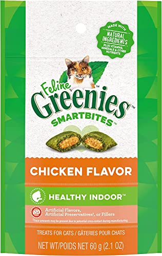 Greenies Feline Smartbites Katzen-Leckerlis, Hühner-Geschmack, 60 ml 3er-Pack von Greenies