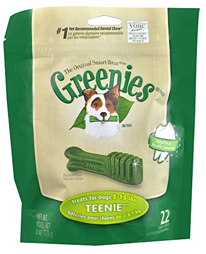 Greenies Leckerlis für Hunde (2-7 kg), Mini Treat-Pak-Teenie, 170 g von Greenies