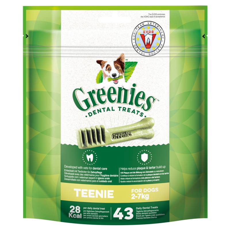 Greenies Zahnpflege-Kausnacks für Hunde 85 g / 170 g / 340 g - 340 g (Teenie) von Greenies