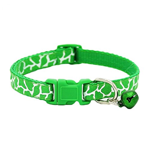 Verstellbarer Halskette Pet Halsband mit Glöckchen für kleine Hunde/Welpen Kätzchen von Greenlans