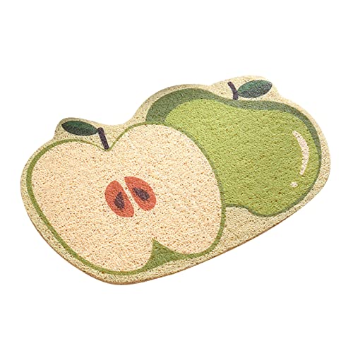 Greensen Katzenstreu Mattenfruchtform Skid Flexibel Leicht zu Reinigen Haustier Food, das Placemat für Haustierkatze Fangen, Antislip -Design, Bodenschutz, Bestehend aus PVC, Geeignet Als Home (40 x Greensen Katzenstreu Mattenfruchtform Skid Flexibel Leicht zu Reinigen Haustier Food, das Placemat für Haustierkatze Fangen, Antislip -Design, Bodenschutz, Bestehend aus PVC, Geeignet Als Home (40 x von Greensen