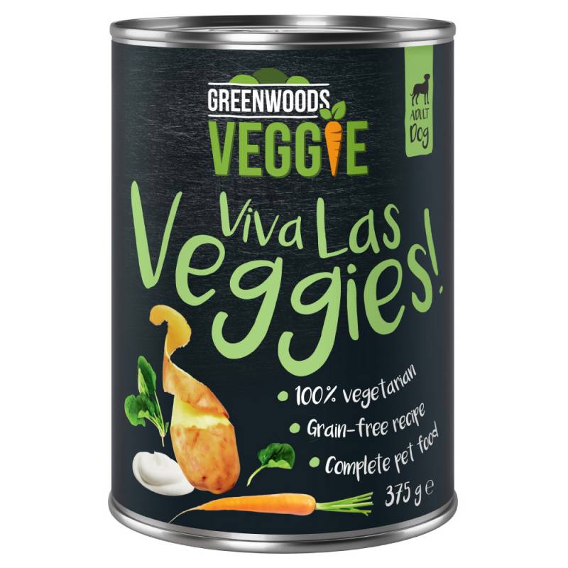 Greenwoods Veggie mit Joghurt, Kartoffeln, Karotten und Spinat Sparpaket: 12 x 375 g von Greenwoods