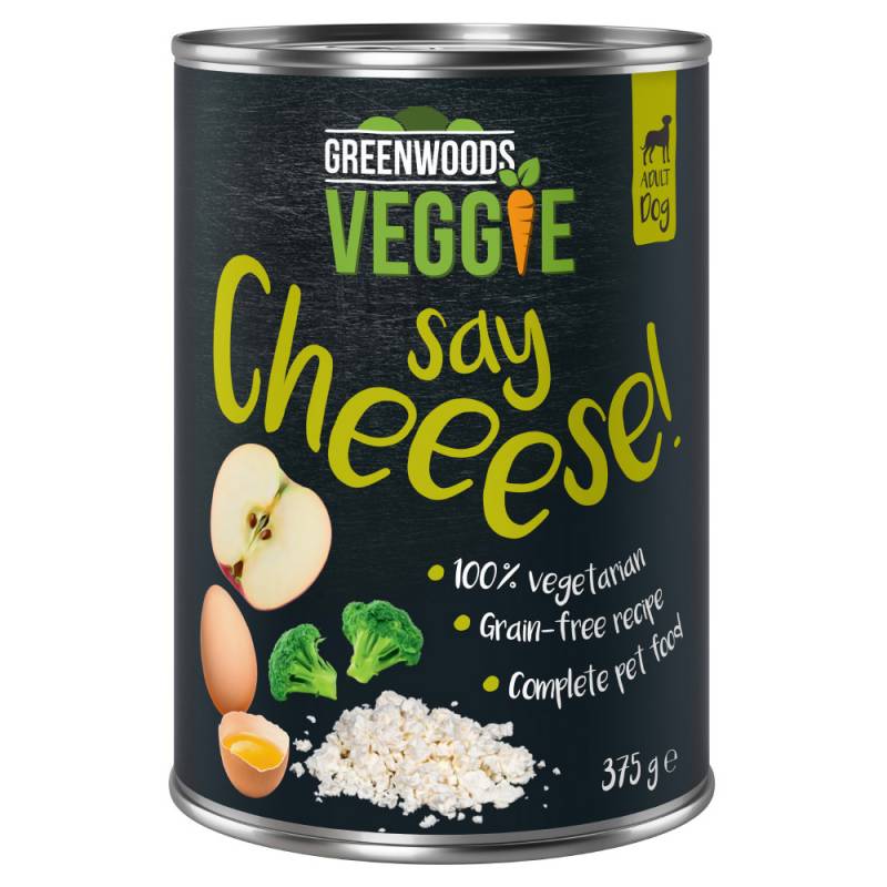 Greenwoods Veggie mit körnigem Frischkäse, Ei, Apfel und Brokkoli Sparpaket: 24 x 375 g von Greenwoods