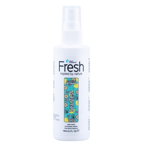 Groom Professional Fresh Sea Zest Hundeparfüm - Hundeparfüm-Spray - Frisches Duftspray für Hunde Gegen Geruch - Frischer Meeresbrise-Duft - Lang anhaltender Duft - Erfrischender Duft, 100ml von Groom Professional