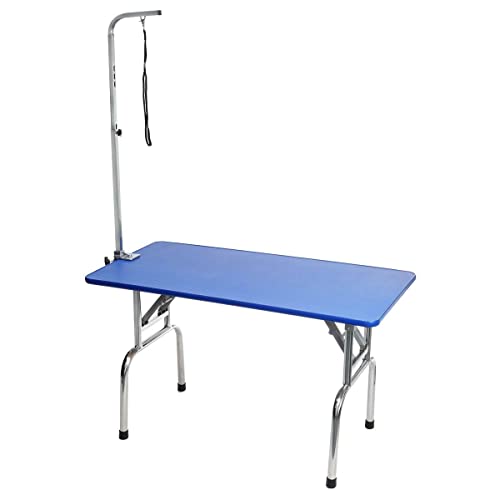 Groom Professional Matterhorn Folding Table Blue 90cm X 60cm X 76cm von Groom Professional