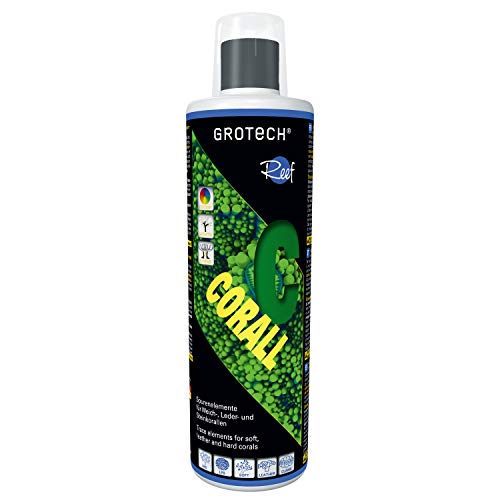 Grotech Corall C 500 ml - Spurenelementelösung für Weich-, Leder- und Steinkorallen (LPS, SPS) von Grotech