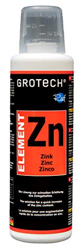 Grotech Element Zink 250 ml - Die Lösung zur schnellen Erhöhung des Zinkgehaltes. von Grotech