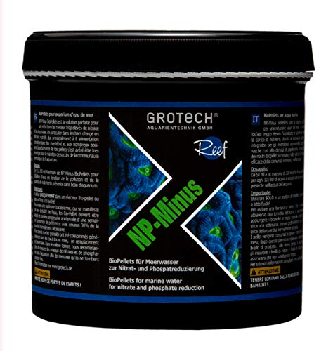 Grotech NP-Minus BioPellets 1000ml - NP-Minus BioPellets für Meerwasser zur Nitrat- und Phospatreduzierung von Grotech