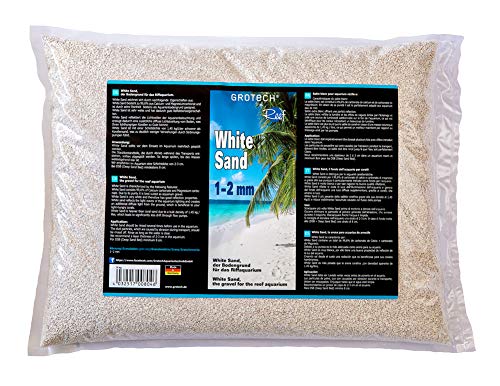 Grotech White Sand 2-3mm 25kg - der Bodengrund für das Riffaquarium. von Grotech