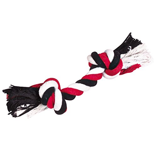 Grriggles Rope Bone 20,3 cm rot von Grriggles