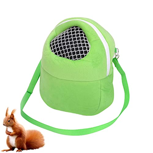 Mesh-Katzen-Rucksack - Hundetragetaschen in DREI Größen - Igel Maus Tragetasche Tragbarer Welpe Katze Hund Reiserucksack Grün Blau Rosa von Gruwkue